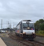  ALP-45DP # 4533 leading NJT Train # 4724 into Bay Head Station 